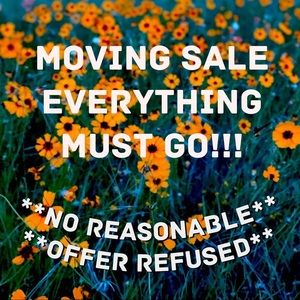 Moving sale!